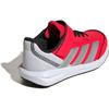 Adidas Kids Faito EL Sneakers Lucid Red/Silver Metallic/Footwear White Unisex 21.0 Cm