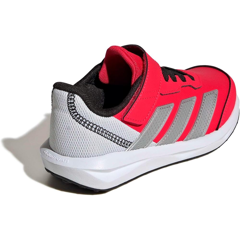 Adidas Kids Faito EL Sneakers Lucid Red/Silver Metallic/Footwear White Unisex 21.0 Cm