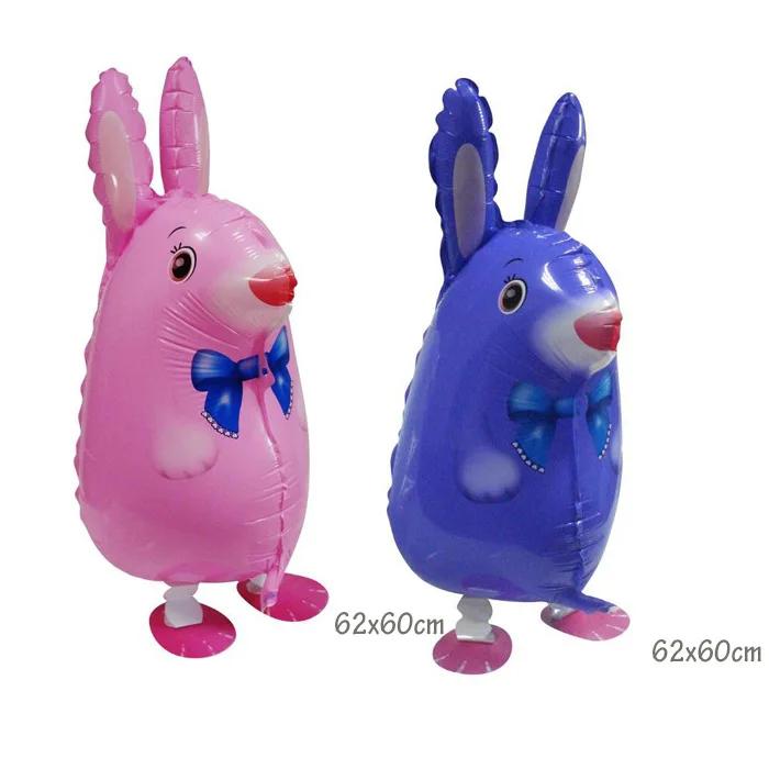 1Pc Cute Cartoon Feet Dinosaur Walking Aluminum Film Balloon Lovely Animal Children Toy Balloon Boys Birthday Party Decoration