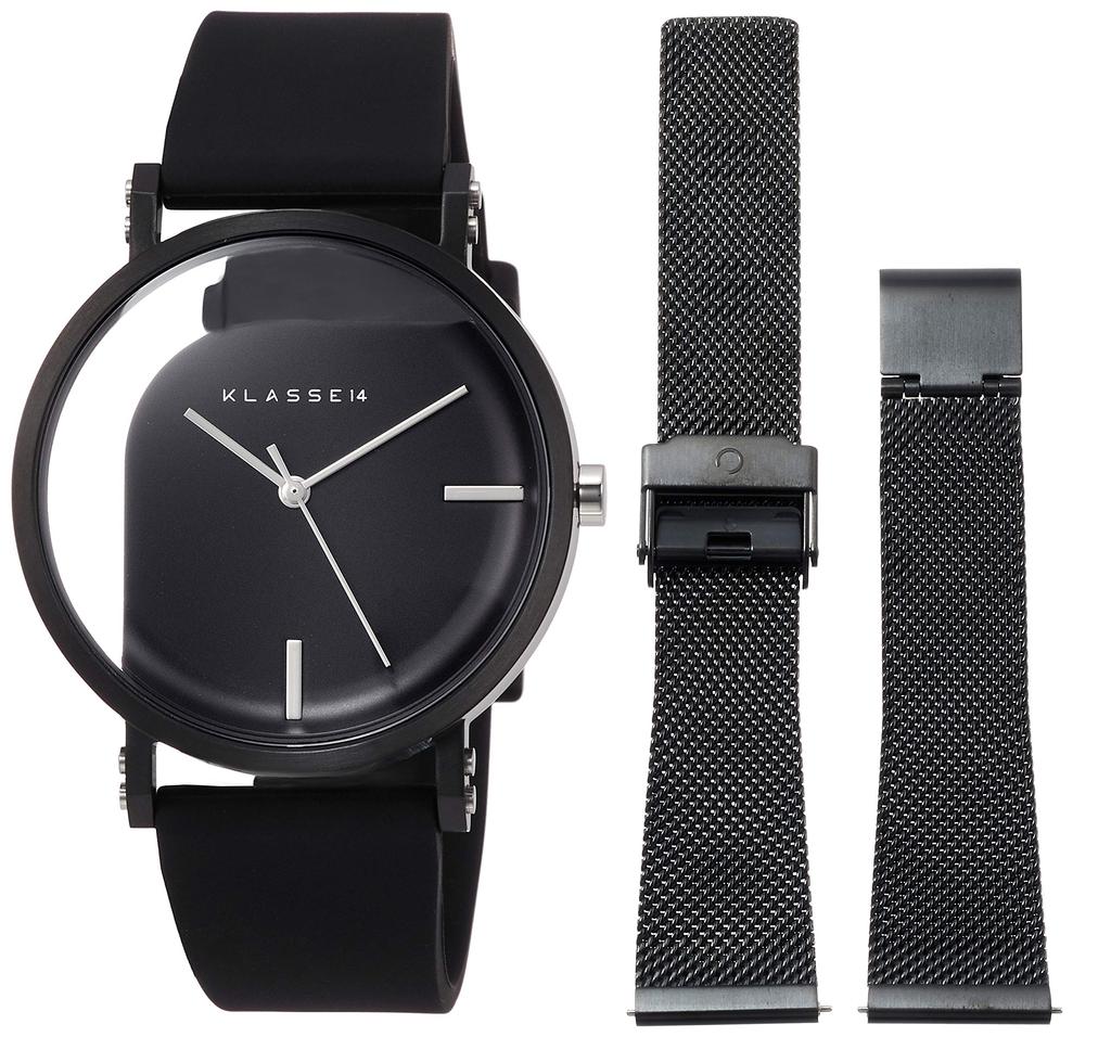 Watch MPERFECT ANGLE Black 40mm WIM19BK011M Regular Import Black [Class Fourteen] Men's