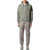 STONE ISLAND Logo Zip Long Sleeve Hooded Jacket Men Jackets K2S156100067S0A20-V006B