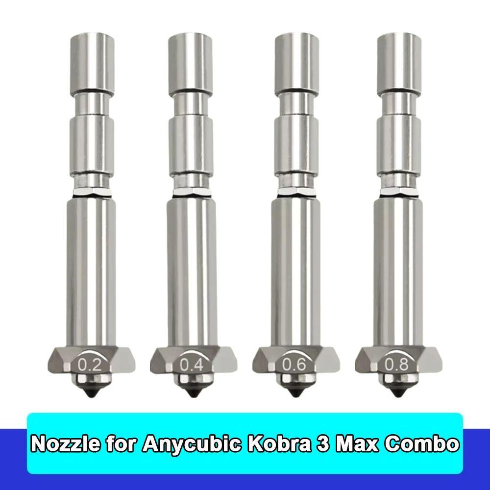 Integrated 3D Printing Nozzle Quick-Swap 3D Printing Parts for Anycubic Kobra 3 Max Combo