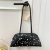 New PU Stars Bow Zipper Sweet Bag Exquisite Texture Fashion Shoulder Bags 2026 High Quality Affordable Luxury Satchels Bags