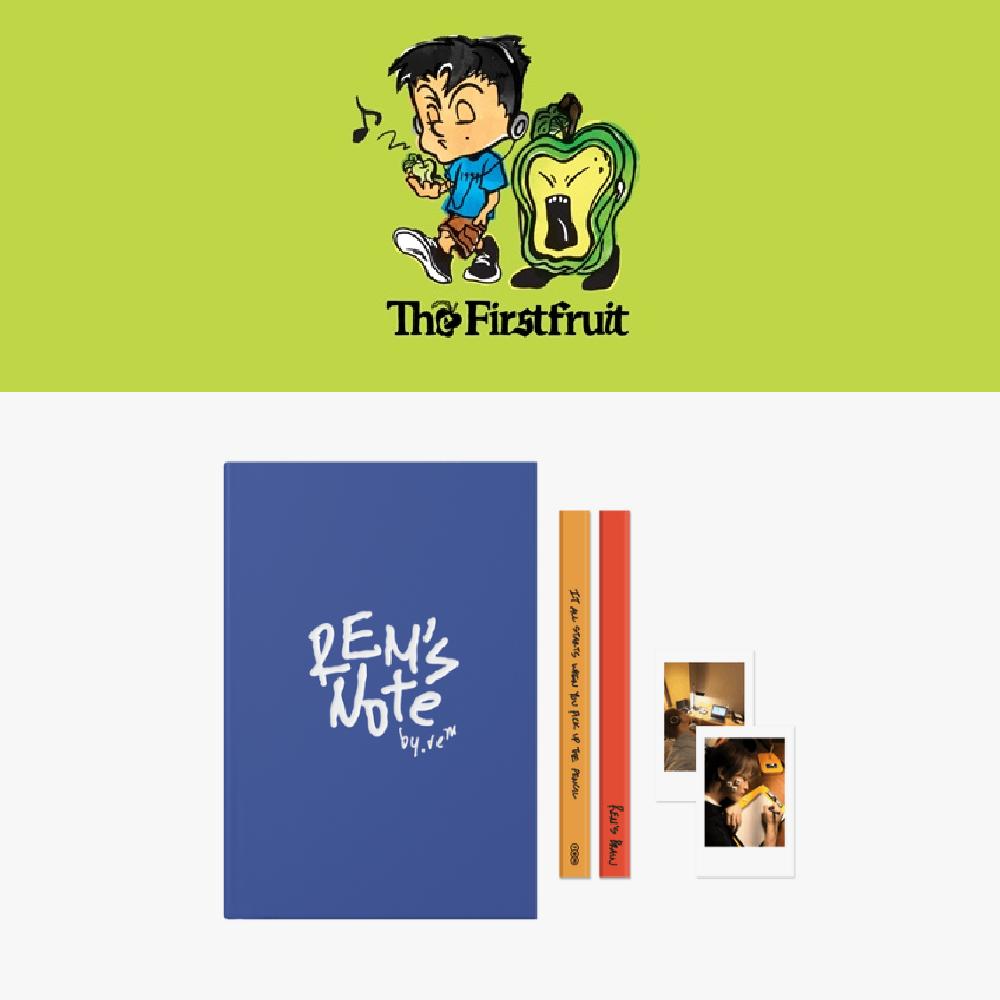 

Предварительный заказ 2025 MARK The 1st Album The Firstfruit REM s Note Set