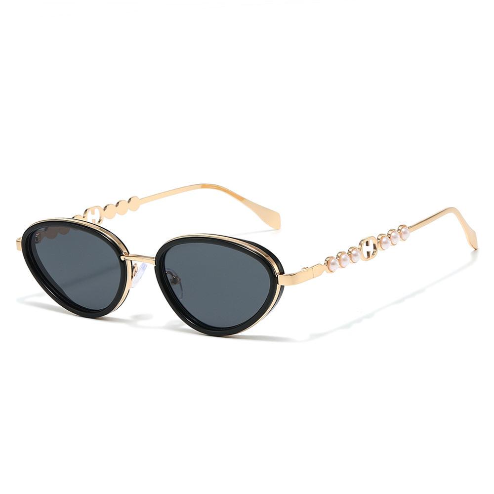 New personalized cat's eye fashion sunglasses, European and American ins trend street photography, sunscreen sunglasses for women