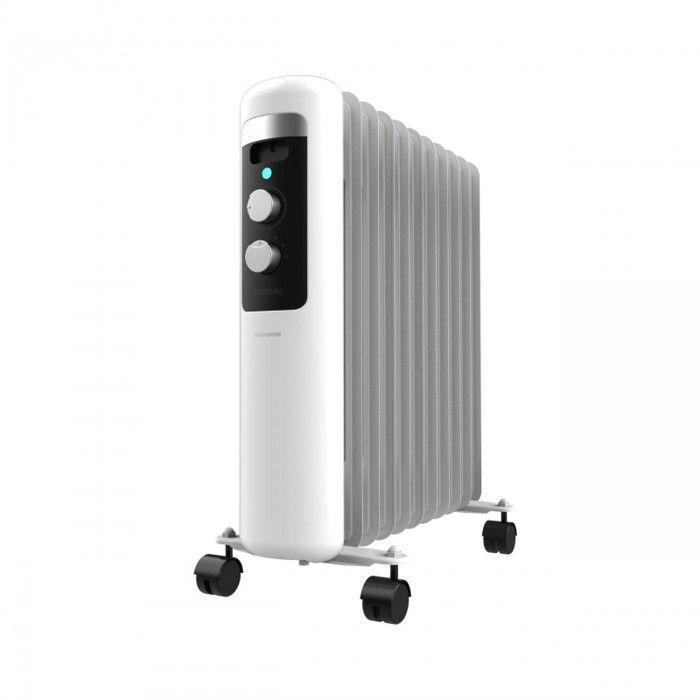 Radiateur bain d'huile - ReadyWarm - 11050 Space White - 2500W - 11 éléments - Faible consommation