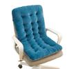 Chair Cushion with Removable Washable Cover Thick High-Resilience Filling Integrated Design Ergonomic Seat Cushion