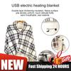 Winter Electric Heating Body Warming Shawl Blanket Wearable Outdoor Camping Multifunctional Warm Shawl Fast Heating Blanket