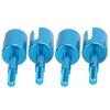 4Pcs RC Aluminum Alloy Front Rear Wheel Axle Cup for Tamiya TT01 RC Car Upgrade Parts