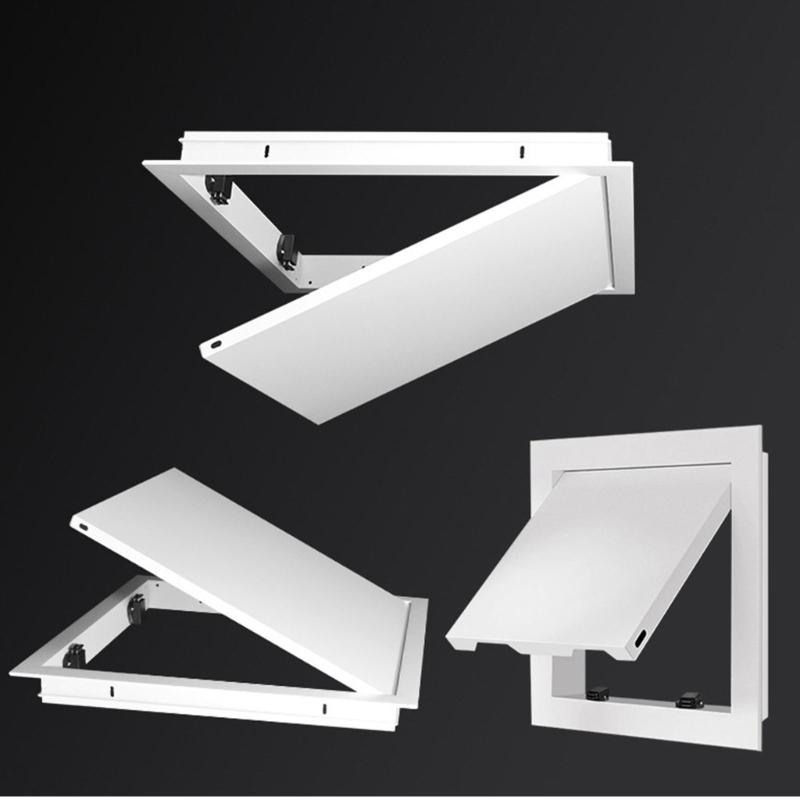 Smoothed Aluminum Push Activated Open Air Check Door Panel Perfect For Residential And Commercial Locations