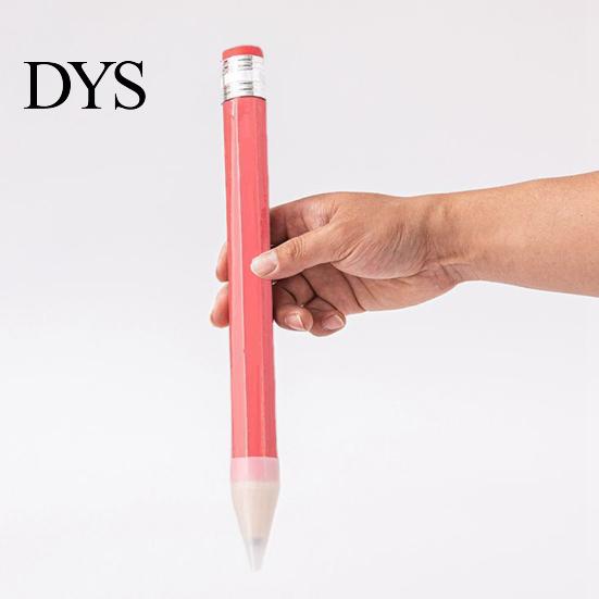 Novelty Stationery Gift Giant Colored Pencil with Eraser 34cm Wooden Prop for Decor Photo Extra Large Shoot Advertising Creative Desk Ornament Unique