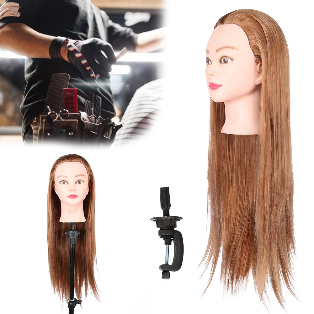 Wig Hair Mannequin Head Hair Styling Braiding Salon Training Practice Head Model 70cm
