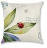 Dragonfly/Butterfly Cushion Cover, Linen Pillowcase Decoration For Living Room Sofa Car Bedroom Home Decor 40X40 50X50 60X60