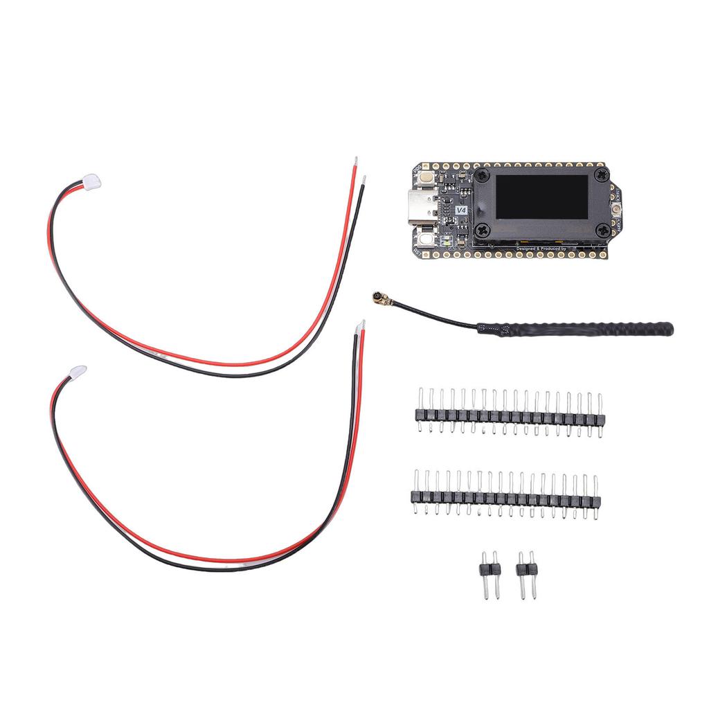 32 Development Board, LoRa 32 V4 Development with 2MB PSRAM 16MB Flash 0.96 Inch Screen, for Smart Home Industrial Applications