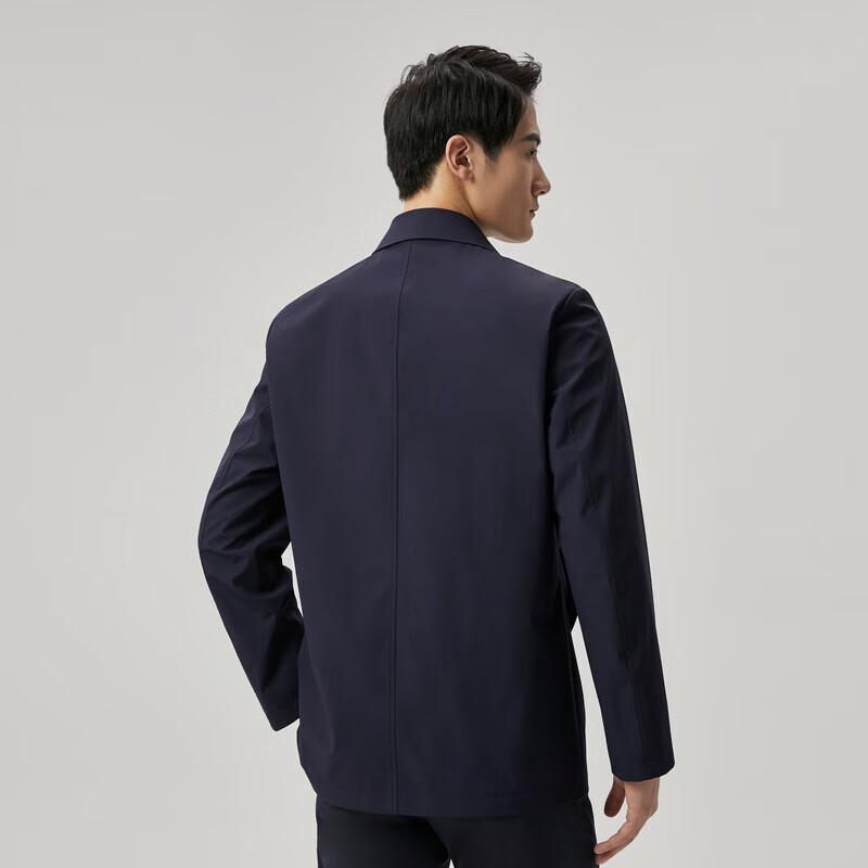 K-Boxing Herren Business Revers Executive Mittellange Jacke BKZT1118