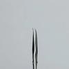 Russian-Style Cuticle Nippers: Stainless Steel, Small Curved, 45-Degree Sharpened Edge for Professional Nail Art and Dead Skin Removal.