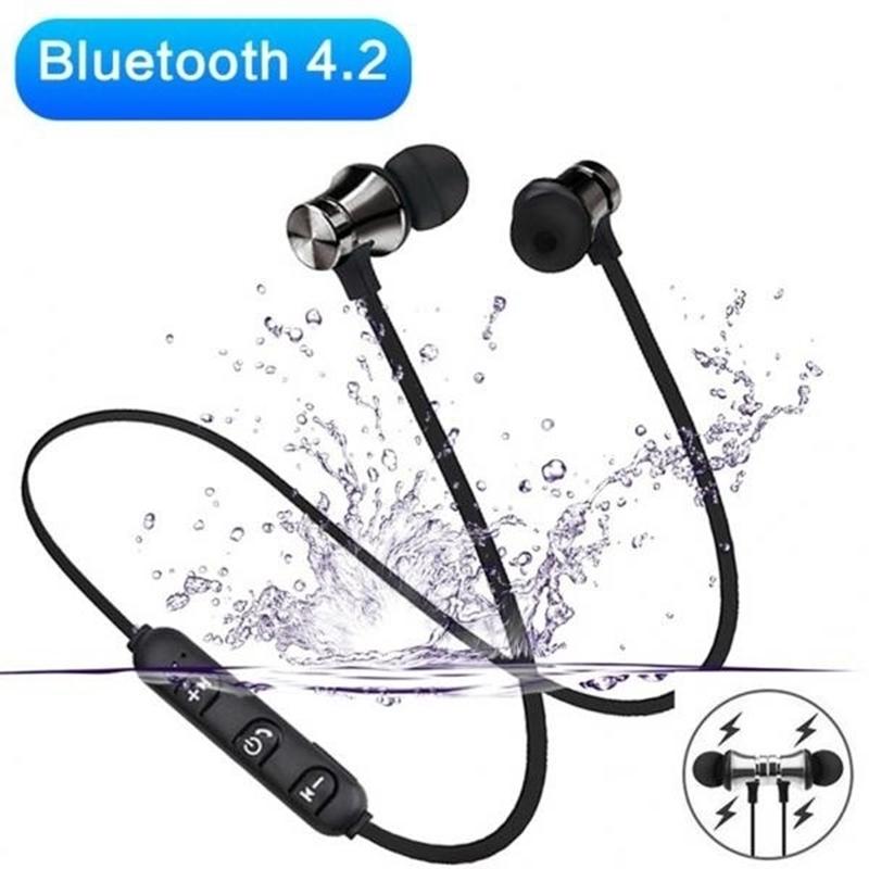 Magnetic Wireless Bluetooth Earphone Xt11 Music Phone Sport Earbuds With Mic