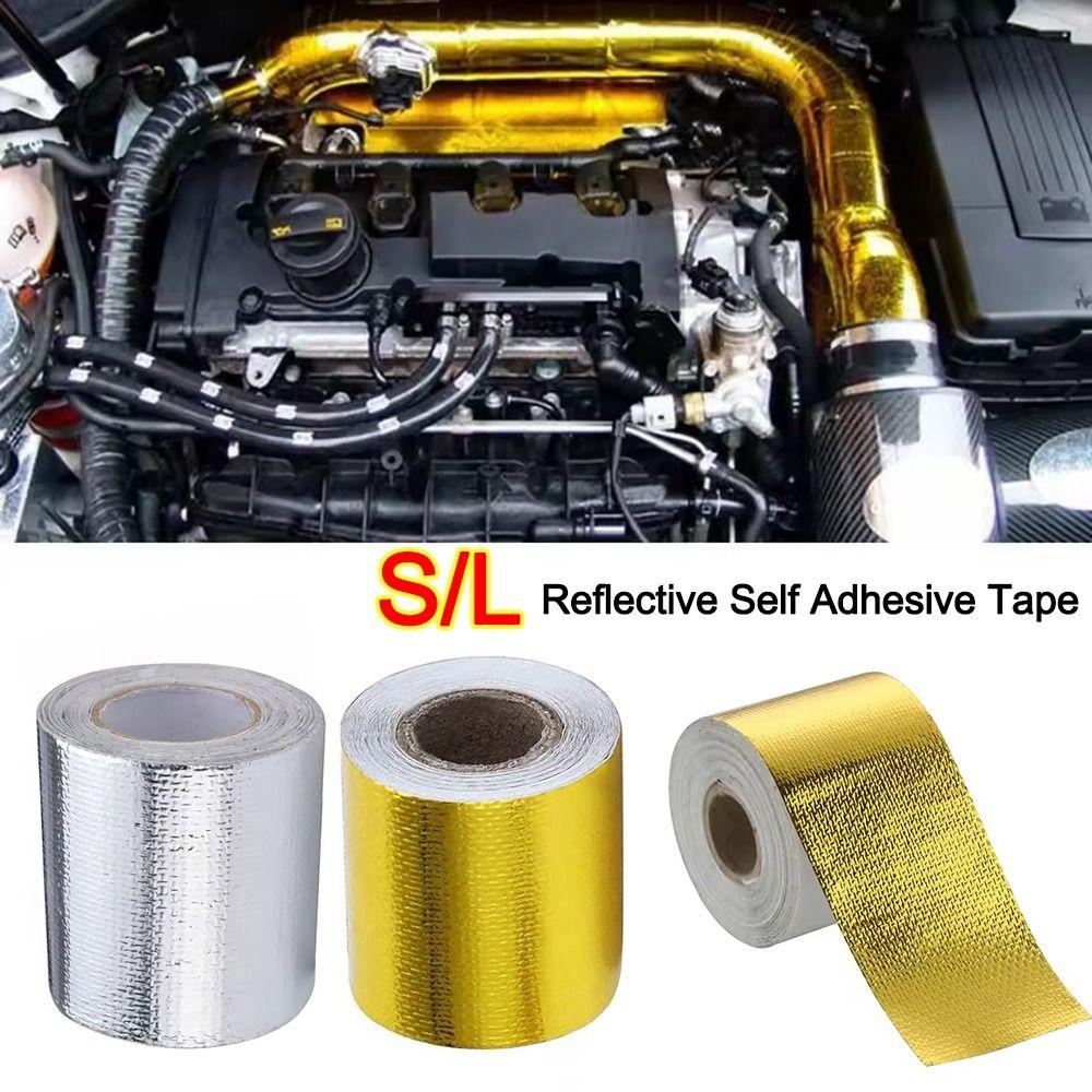 Wysokotemperaturowa taśma samoprzylepna odbijająca ciepło Złota/Srebrna taśma bandażowa