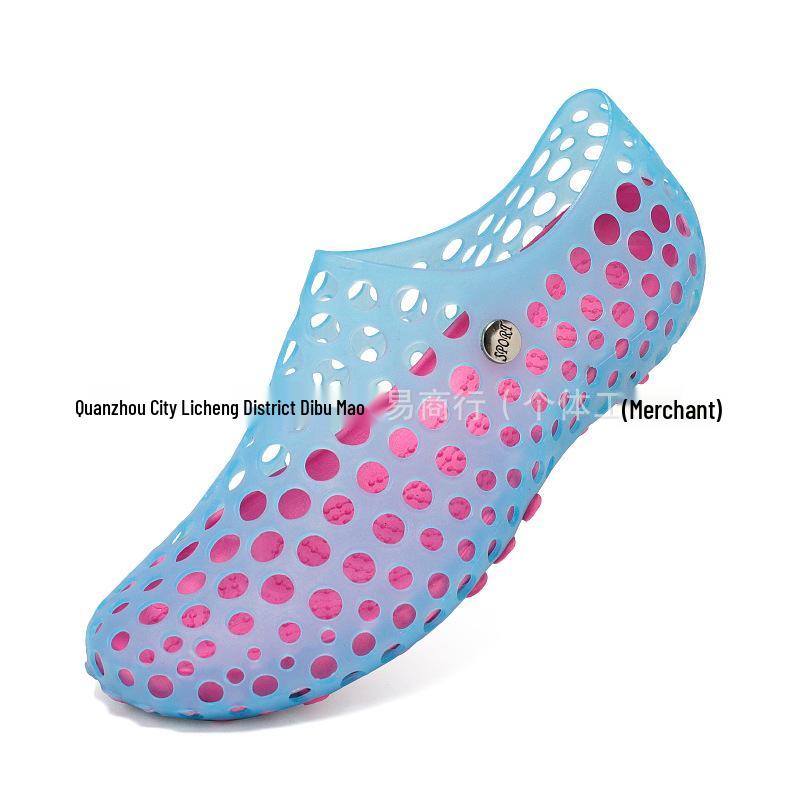 Breathable Summer Beach Sandals for Couples - Soft Sole Water-Resistant Casual Shoes