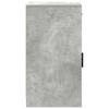 Sideboard Concrete Grey 40 X 40.5 X 75 Cm Engineered Wood