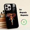 N-Nirvana  Phone Case For iPhone17,16,15,14,13,12,11 Plus,Pro Magnetic For Magsafe Wireless Charging