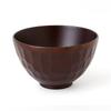 Kishu Kakuda Seibei Bumpy S Dishwasher Dark Lacquerware, Shoten, Bowl, Size, Wooden, Nano-coated, Safe, Brown, WR-455752
