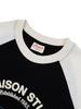 LA MAISON STUDIO Drive Puppy Raglan Long Sleeve Black(Fcg1Ts691M)