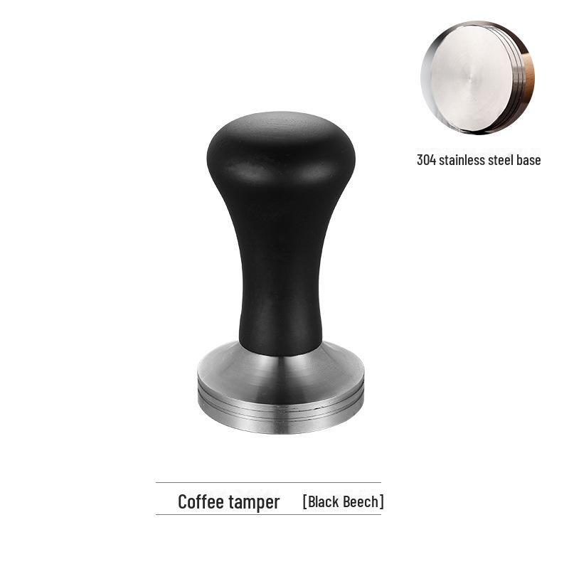 Beech Wood Coffee Tamper, 58mm X 53mm, for Semi-Automatic Espresso Machines