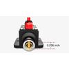 20A-150A Inline Circuit Breaker Resettable 12-24V DC Reset Fuse Holder 3-15 AWG Overload Protection With Wrench for Car Circuit Breaker 6