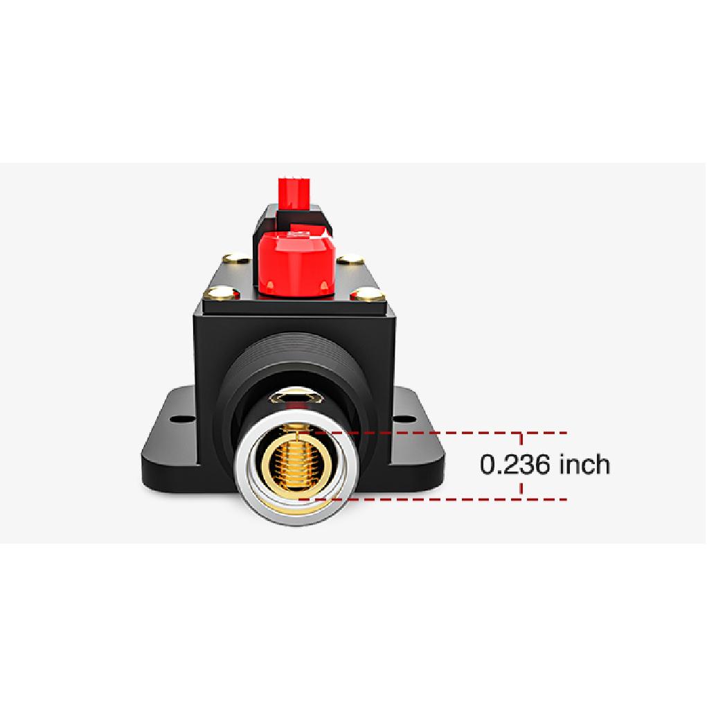 20A-150A Inline Circuit Breaker Resettable 12-24V DC Reset Fuse Holder 3-15 AWG Overload Protection With Wrench for Car Circuit Breaker 6