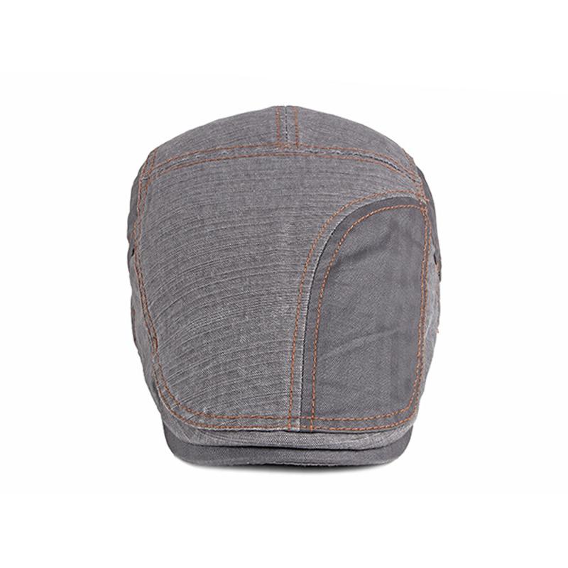 Beretă din bumbac de primăvară, toamnă, șapci pentru bărbați, cusătură, șapcă vintage britanică, șapcă plată, Gatsby, pictori, pălării, șofer, pălărie de iederă Boina