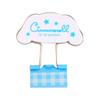 Sanrio Double Set of 615421 Clips, 3, Cinnamoroll, ABS/Steel,