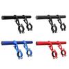 Bicycles Handlebar Extension Double Clamp Long Bracket Bike Handlebar Extender Carbon Fiber Bracket Space Saving
