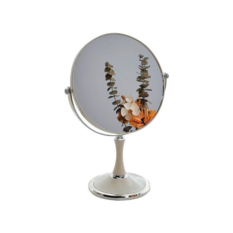 Vintage Rotating Double-Sided Magnifying Makeup Mirror