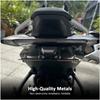 Black Rear Mudguard Bracket for 675SR-R and 675SRR Motorcycles, Short-Tail Rear License Plate Support with Plate Illumination Function