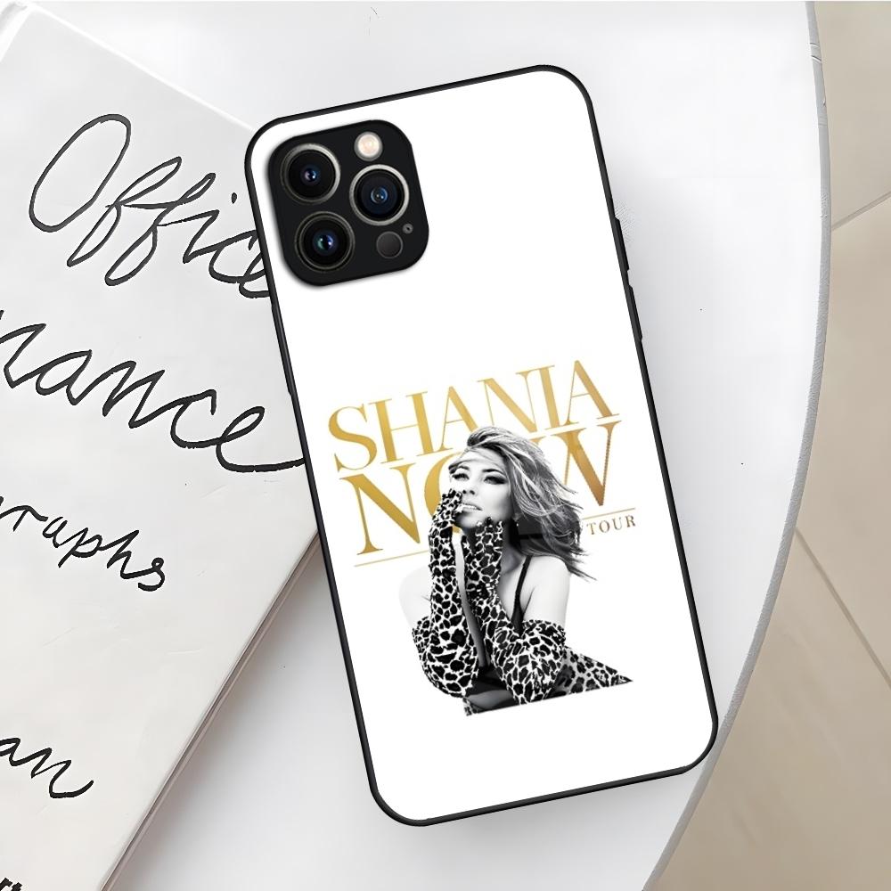 Shania Twain Phone Case for Iphone 17 16 Air 15 14 12 11 13 Pro Max Mini X Xr Xs Se Puls glass Cover