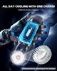 2026 New Upgrade Neck Fan, LED Display USB Rechargeable Portable Fan,360° Cooling Bladeless Personal Fan, 4000 MAh 3 Speeds Adju