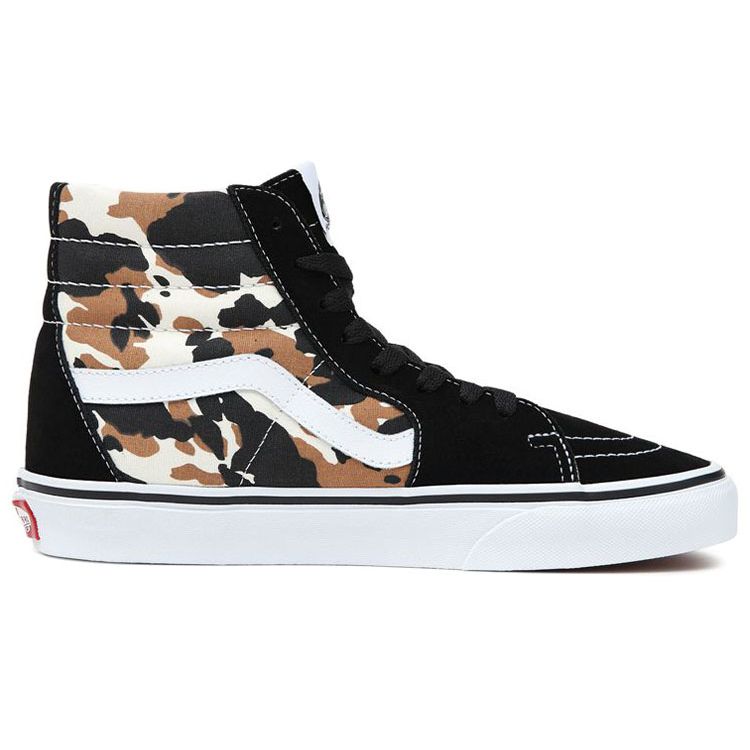 Vans Sk8 Casual High-Top Skate Shoes Unisex Sneakers Black Brown VN0A7Q5NMUL