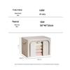 Cotton Linen Fabric Storage Box