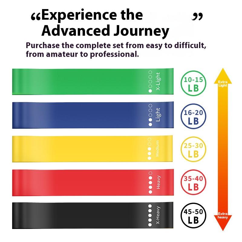 Faixas de Resistência Fitness Espessadas Yoga Elástico Folha Faixa de Alongamento Treino de Agilidade Treino de Força Equipamento de Ginásio Para Casa