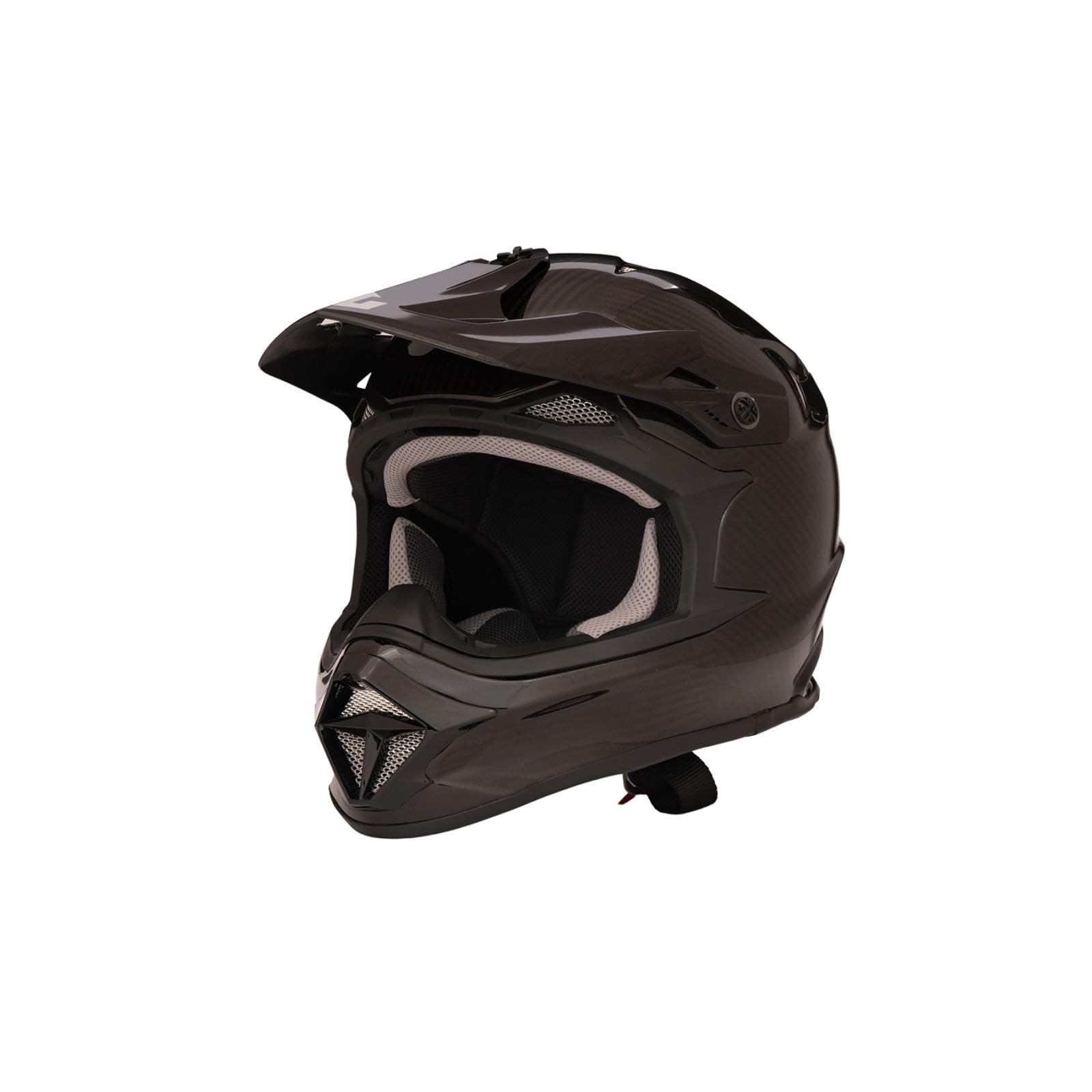 

ZEALOT Mud Jumper II Off-Road Helmet, Hybrid Standard, Off-Road, Carbon, Size M, 57-58cm (MJC0011/M)