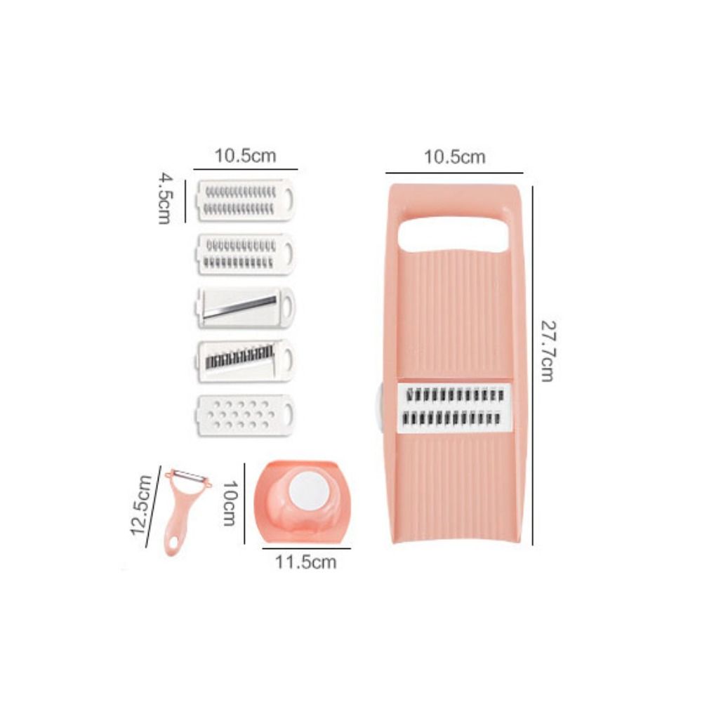 Funkční kráječ zeleniny Stroj na drcení brambor Krájecí kráječ Kráječ na drcení Hrubý hoblík