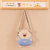 Bear Anime Kids Character Nylon Crossbody Bag With Breathable Fabric Activities