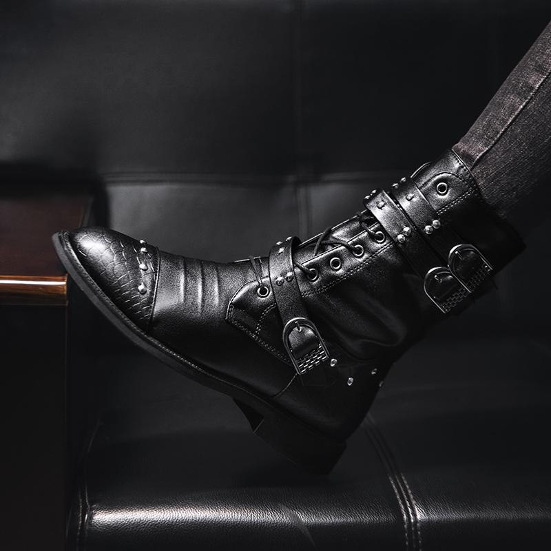 Buty z Dużą Głową 2026 Nowe Brzydkie Urocze Buty Chlebowe Gruba Podeszwa Czarne Grube Ding Buty