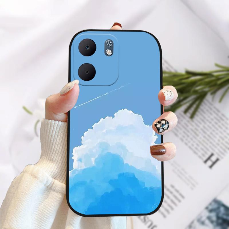 For OPPO A5X Case Fashion Painting Black TPU Soft Silicone Case For OPPO A5X 5G CPH2733 OPPOA5X 4G CPH2725 Back Cover Shell Capa