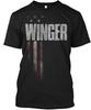 Divertente T-shirt Famiglia Winger Bandiera Americana Taglia dalla S alla 5XL
