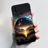 Phone Case For ZTE Blade A51/A7P Jelly Soft Black Cover New Stylish Pattern Dreamy Moon Sea ZTE Blade A51/A7P Casing
