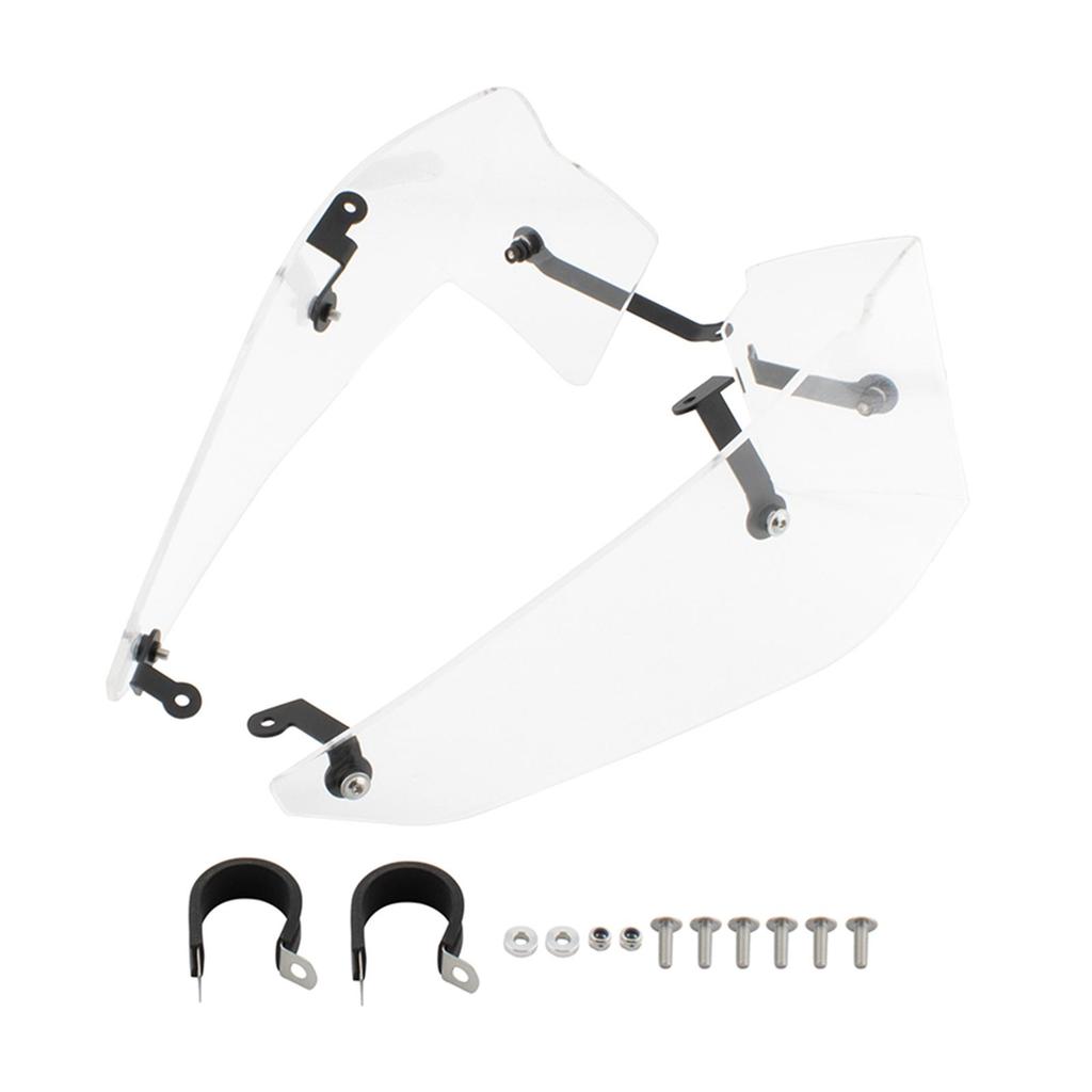 Motorcycle Side Spoiler Fixed Wing Deflector Durable Acrylic Fairing Cover for BMW K1600B K1600GTL 2020 2026