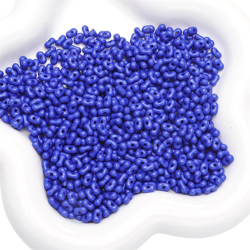 Handmade Bracelet Beads Acrylic Solid Color Peanut Beads Beads Necklace Semi-finished Strings Handmade Diy Jewelry Accessories Accessories Materials