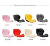 Adjustable Swivel Bar Stool with Backrest - Modern High Stool for Home or Salon